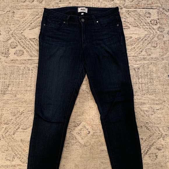Paige dark wash denim - Picture 1 of 4